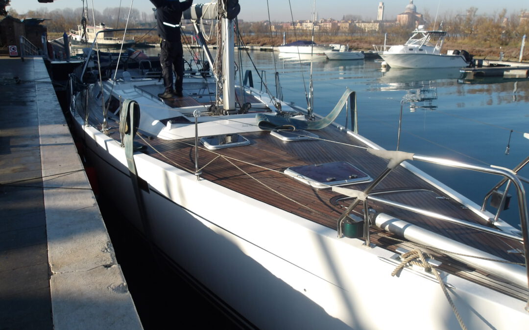 Appraisal of a beautiful Hanse 470 E in Venice and on the lagoon
